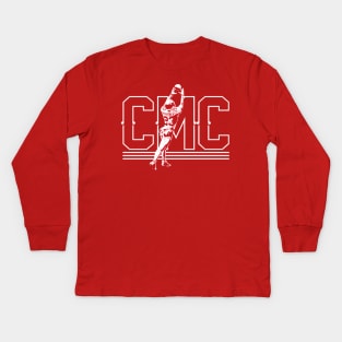 Christian Mccaffrey Air CMC Kids Long Sleeve T-Shirt